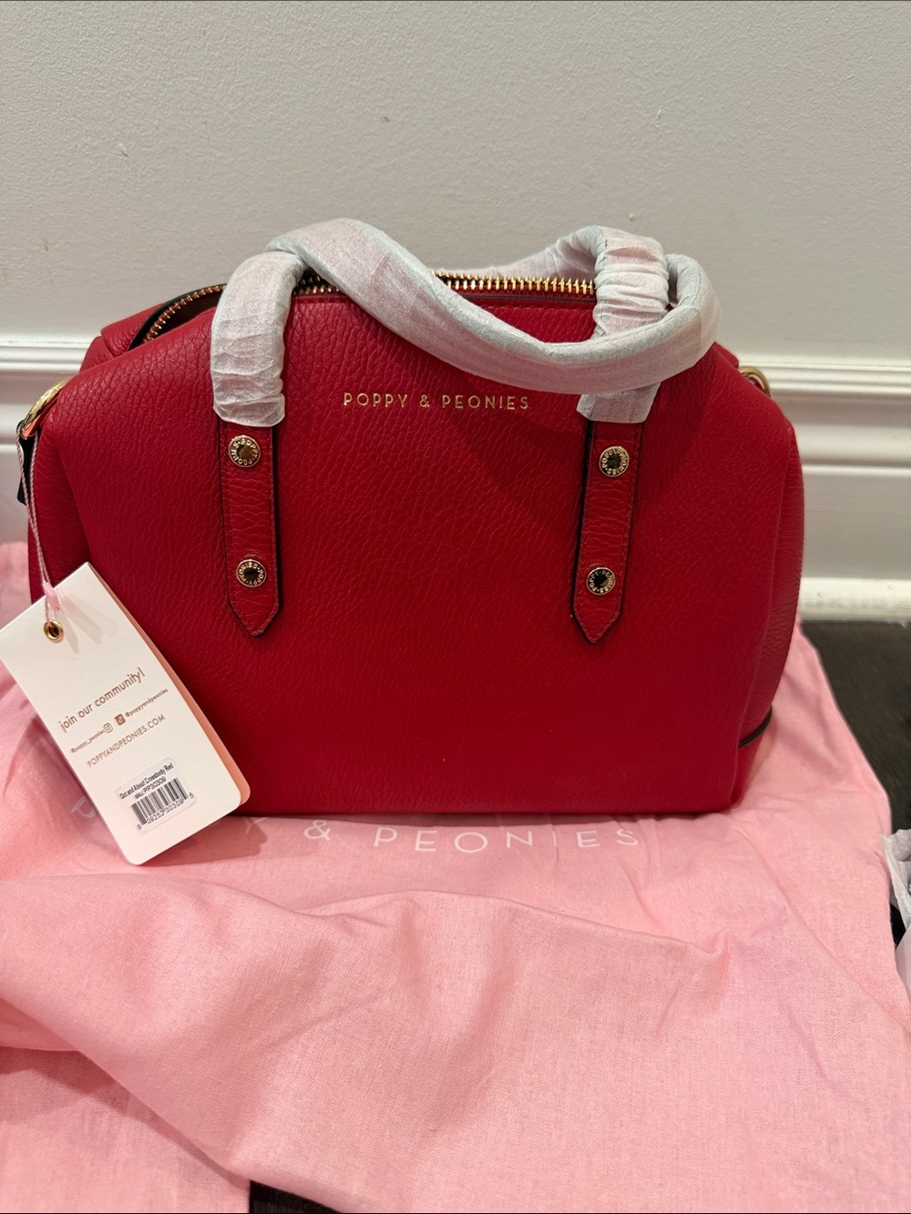 Poppy & Peonies Red Out & About